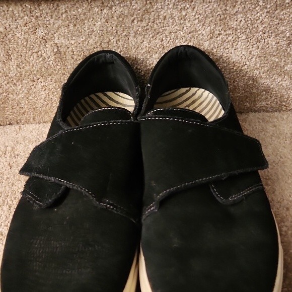 Taos "Soul" Women's Black Slip-on Shoes w/ Adjustable Straps Size 9.5 - Picture 5 of 12